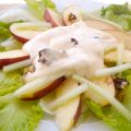 ensalada de manzana,nueces y apio con salsa de[...]