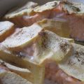 Salmón con manzana