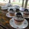 Cup cakes de Galleta Oreo