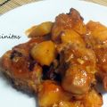 Conejo al horno con tomate