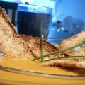 Sweet Potato Cream with Zucchini Croccante /[...]