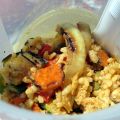 Verduras asadas para el picnic: ensalada y[...]