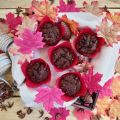 Muffins integrales de remolacha y chocolate