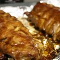 
Costillas asadas con salsa Barbacoa (BBQ Ribs)