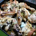 Pollo con miel y Hierbas