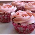 Cupcakes de brownie con crema de orujo