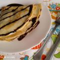CREPES DE CHOCOLATE Y PLATANO
