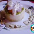 Carpaccio de calabacín relleno