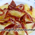 Melón con jamón