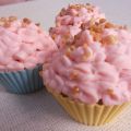 Cupcakes de Fresa y Chocolate Blanco