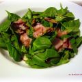 ENSALADA TEMPLADA DE ESPINACAS CON TAQUITOS DE[...]