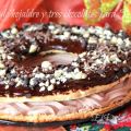Rosca de hojaldre y tres chocolates para Reyes
