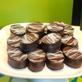 Pastas de chocolate con menta