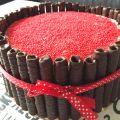Caramel Barquillo's Cake (con dulce de leche)