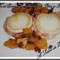LOMO AL QUESO CON ALMIBAR DE PIÑA Y PASAS