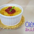 Crème Brûlée #2 con Fresas al Vinagre Balsámico