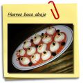 Huevos boca abajo