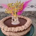 Tarta de queso y nutella