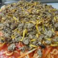ESPAGUETIS CON CARNE Y CAMAGROCS