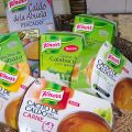 Cesta de productos Knorr y vacaciones