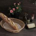 Pan con queso, aceite de oliva y orégano –[...]