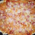 Pizza barbacoa con guindilla