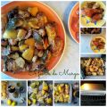 Pollo al horno con tomillo, laurel y limón
