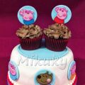 Tarta Pepa Pig y George