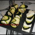 Pincho de Calabacín y Queso con Tomillo