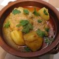 Curry amarillo de pollo tailandés