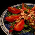 Ensalada de rúcula con vinagreta