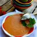 Crema de tomates asados para mamás,[...]