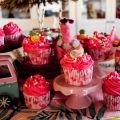 Flamingo Cupcakes (Watermelon Cupcakes)