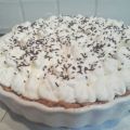 Tarta de chocolate con nata