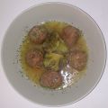 Albóndigas caseras con brócoli