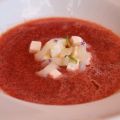 SOPA DE SANDÍA Y MENTA CON QUESO FRESCO Y[...]