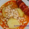 ALUBIAS CON CHORIZO