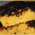 Bizcocho de calabaza y chocolate