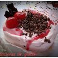 PASTEL DE FRESA Y NATA
