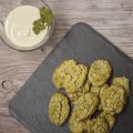 Falafel con salsa de hummus y yogur
