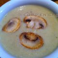 CREMA DE CHAMPIÑONES