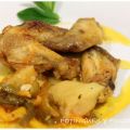 Alitas de pollo guisadas