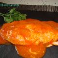 PÁMPANO EN SALSA DE PIMIENTOS ROJOS