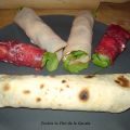 ROLLITOS CON QUESO CREMA