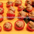 TOMATITOS RELLENOS DE PATÉ DE BERENJENA