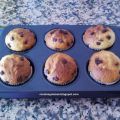Muffins con pepitas de chocolate