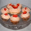 receta cupcakes de fresa
