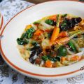 Menestra de verduras caldosa con refrito de[...]