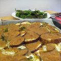 HINOJO Y BERENJENA GRATINADOS CON BECHAMEL DE[...]