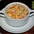 ARROZ SALTEADO CON VERDURAS Y POLLO ORIENTAL